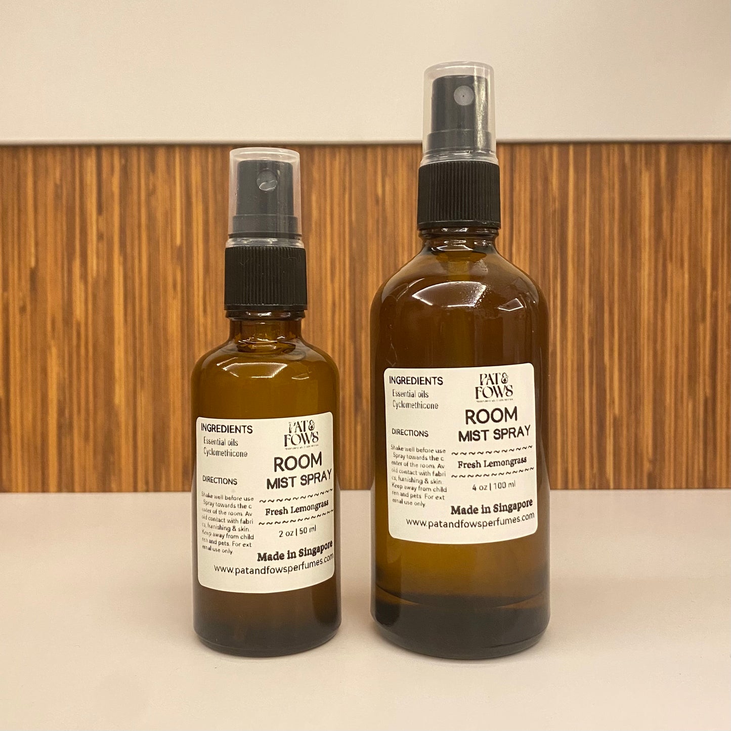 Room Mist Spray - Fresh Lemongrass